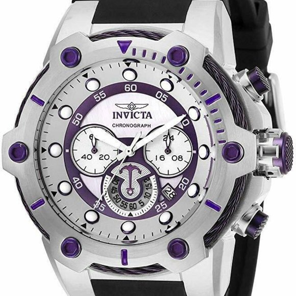 Invicta Mother of Pearl Bolt Quartz Chronographmen